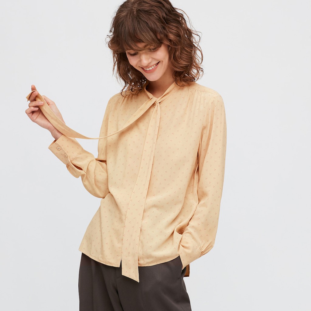 Áo sơ mi nữ Rayon #UNIQLO Nhật Bản