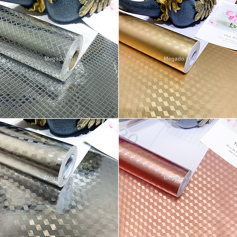 Giấy dán bếp tráng nhôm chống lửa chống nước chống nhiệt [DD0016]