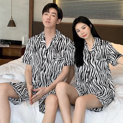 Đồ bộ pijama cộc tay nhiều họa tiết dành cho các cặp đôi | BigBuy360 - bigbuy360.vn