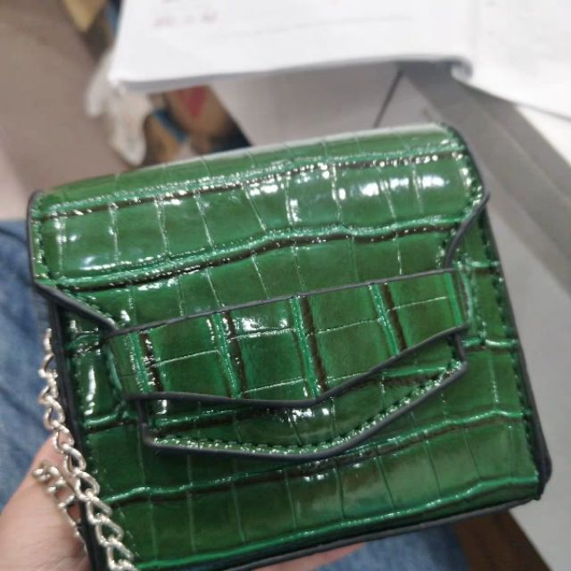 ORDER+ẢNH THẬT| Túi xách đeo chéo mini size nhỏ dây kim loại siêu xinh 😍