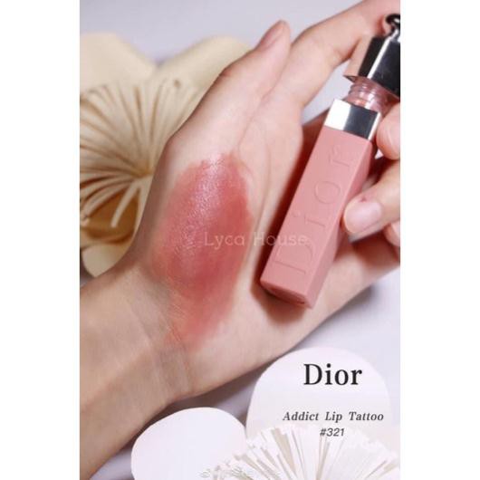 SON DIOR LIP TATTOO MÀU 321 Natural Rose Màu hồng đất UNBOX