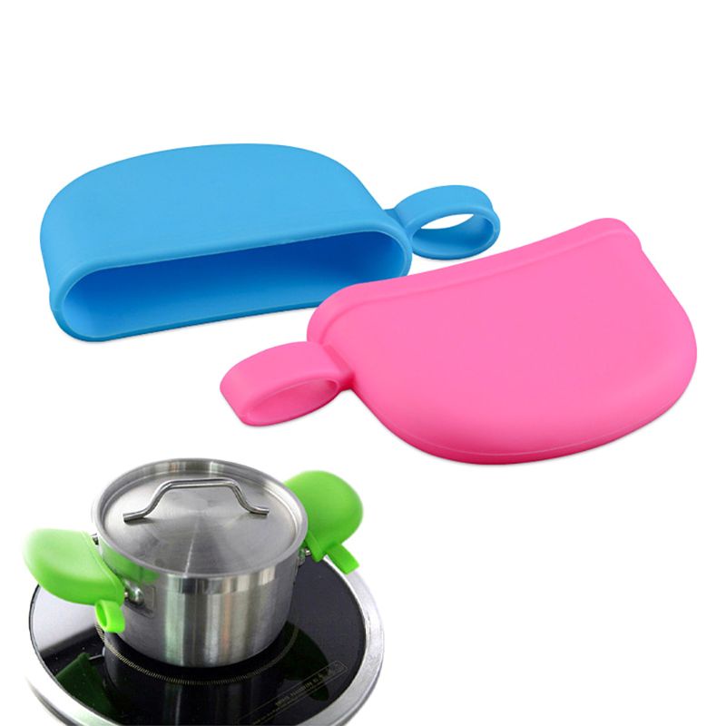 Vỏ Bọc Tay Cầm Nắp Nồi Bằng Silicone Cách Nhiệt Chống Trượt
