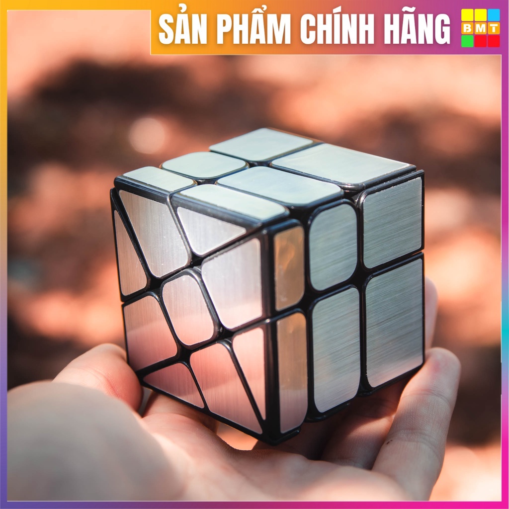 [Rubik biến thể] Rubik cối xoay gió, MFJS Windmill Mirror Cube, đồ chơi thông minh cho bé, trò chơi trí tuệ