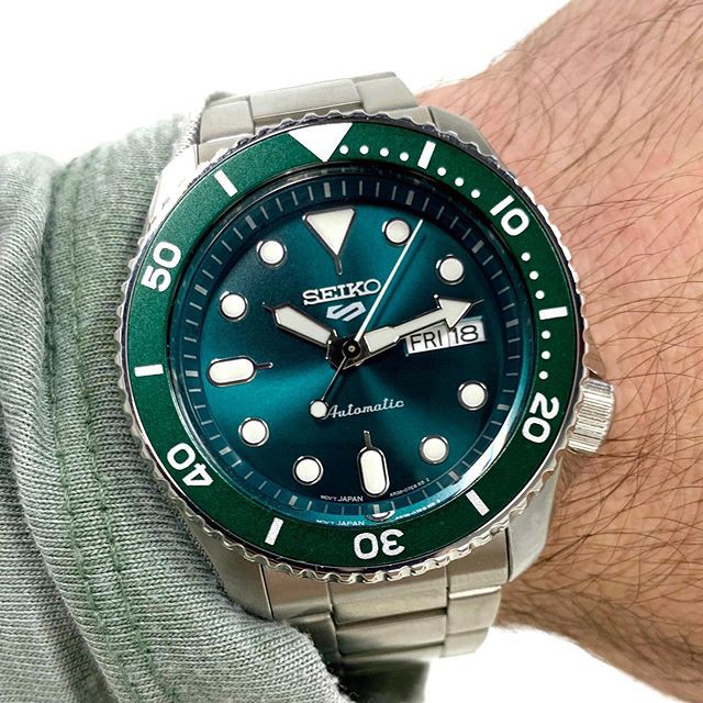 Đồng hồ nam chính hãng Seiko 5 Sport New Style SRPD61K1 - Máy Cơ - Kính cứng