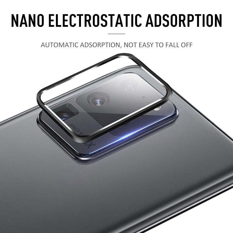 Viền Bảo vệ Camera + Kính Cường Lực, Miếng Dán Bảo Vệ Camera Cho Samsung Galaxy S10 S20 Plus Note 10 20 Ultra