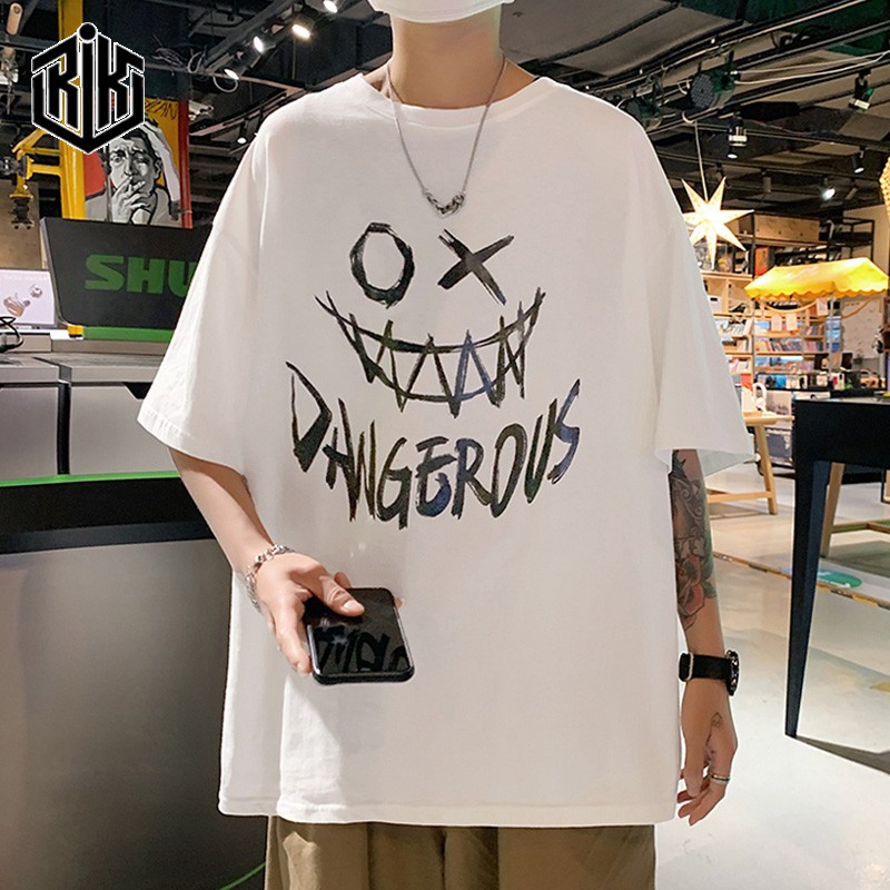 Áo thun form rộng tay lỡ unisex nam nữ oversize ATL103 | BigBuy360 - bigbuy360.vn