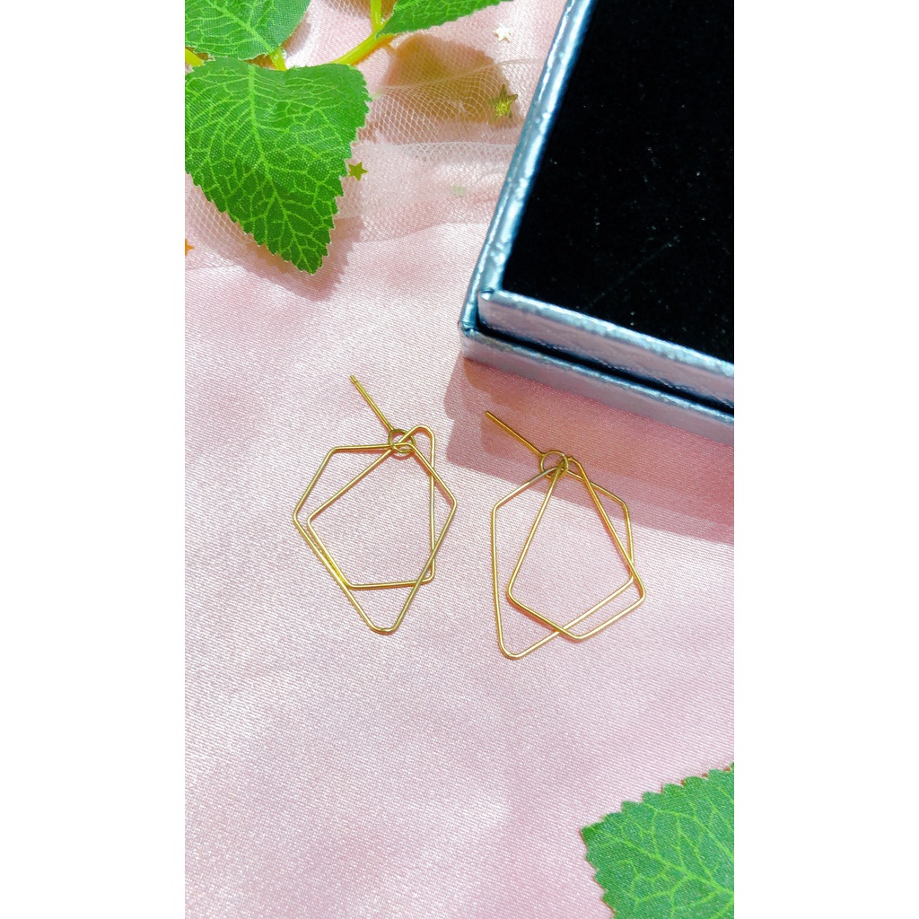 Bông Tai Nữ Cao Cấp ERASHOP 073658 - Hình Học Đơn Giản, Phù Hợp Đeo Hằng Ngày, Đi Chơi, Siêu Rẻ Đẹp