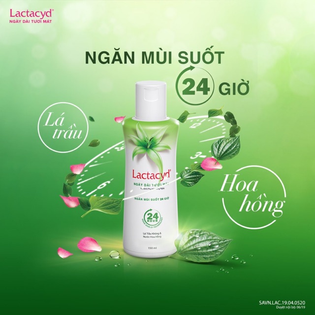 dung dich vệ sinh lactacyd trầu xanh 250ml