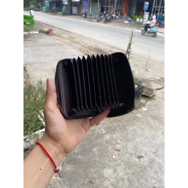 Ví ngắn cầm tay nhiều ngăn