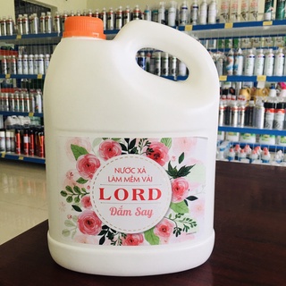 Nước xả làm mềm vải lord đắm say 3,8 kg