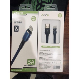 Cáp lecun xc 10 cổng lightning siêu bền