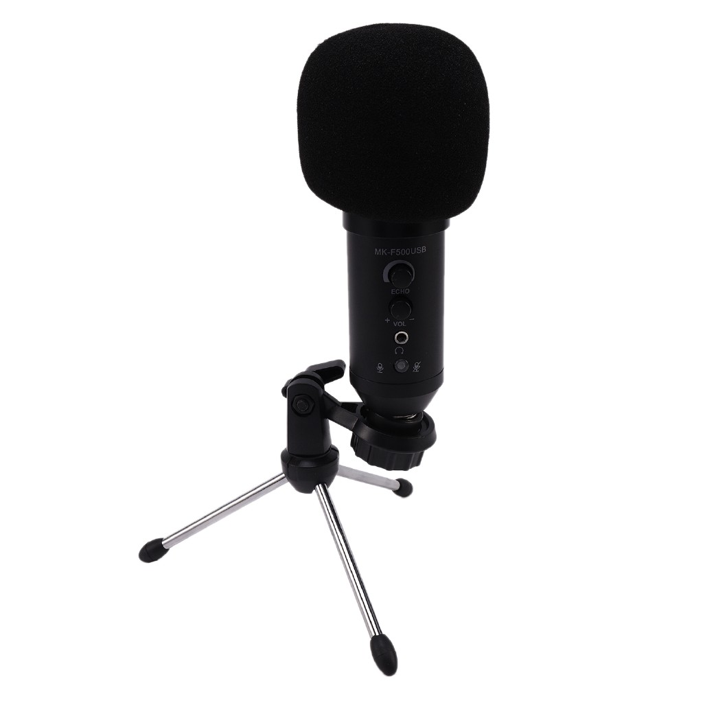 [Mã 155ELSALE giảm 7% đơn 300K] Microphone Thu Âm Live Stream MK-F500USB