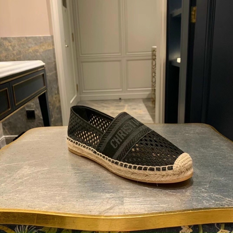 Giày slipon D lưới viền cói cao cấp fullbox