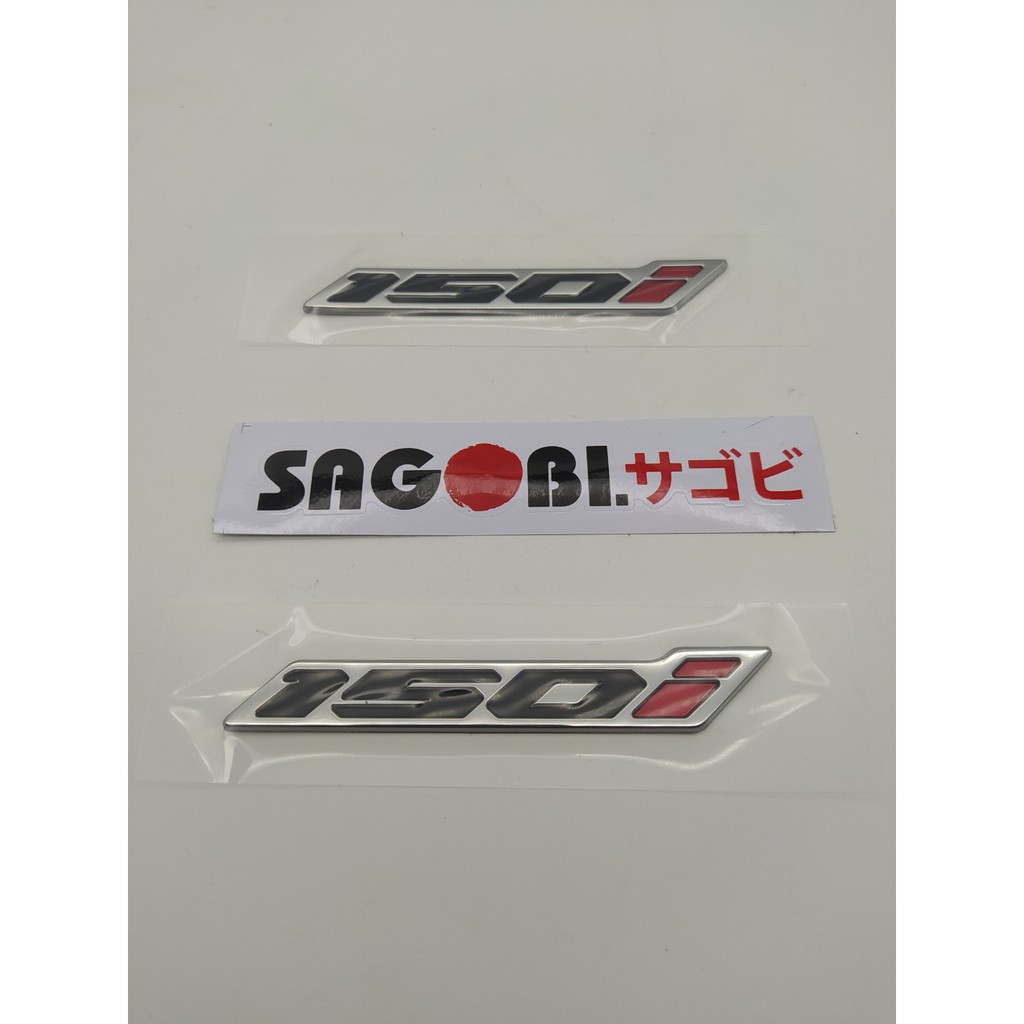 TEM DÁN SỐ 150i HONDA mã 86641-K59-T10ZA (giá 1 bên)