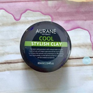 Sáp tạo kiểu tóc nam cứng mờ Aurane Cool Stylish Clay 80ml