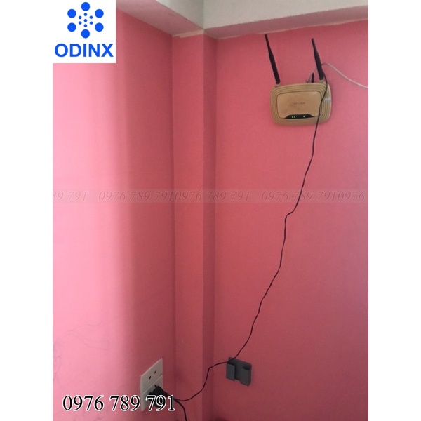 Giấy Dán Tường Màu Hồng Có Keo Sẵn Phòng Ngủ Đẹp Cuộn 10m ODINX