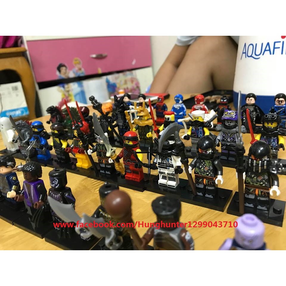 Lego Minifigures Nhân vật Ninjago bán lẻ LeLeA017-024