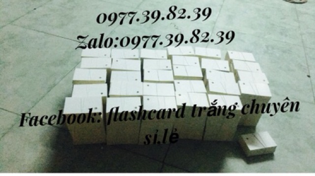 GIÁ SỈ 500- 1000 Flashcard SIÊU DÀY đục lỗ và không đục Góc Vuông