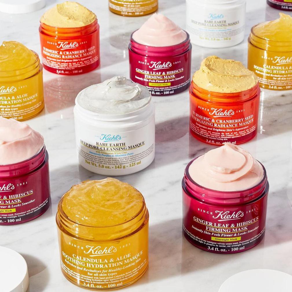 Mặt Nạ Nghệ Sáng Da Việt Quất - Kiehl's Tumeric & Cranberry Seed Energizing Radiance Masque 100ml