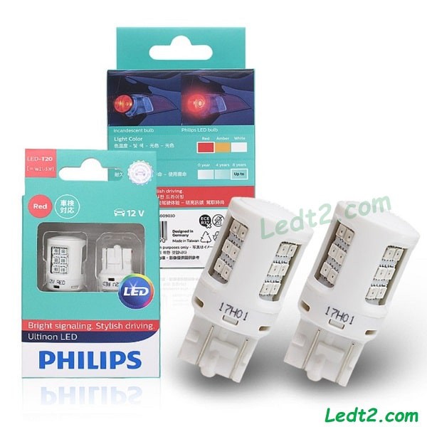 [LEDT2 ISOP] [Bảo hành 5 năm] Đèn Led chân T20 Philips Ultinon [SL : 1 Bóng]