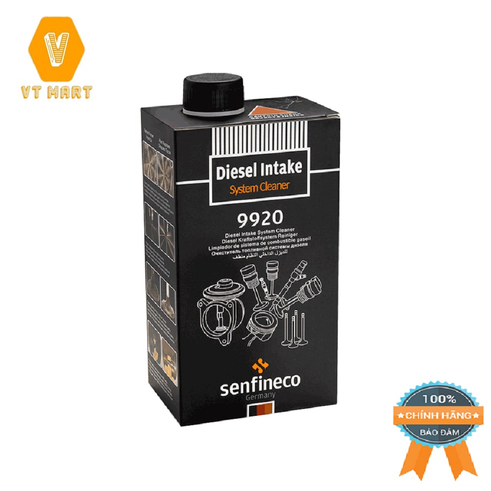 Vệ Sinh Hệ Thống Nạp, Buồng Đốt &amp; Xả Máy Dầu Senfineco 9920 – 450ML Diesel Intake System Cleaner – Hàng Đức Chính Hãng.