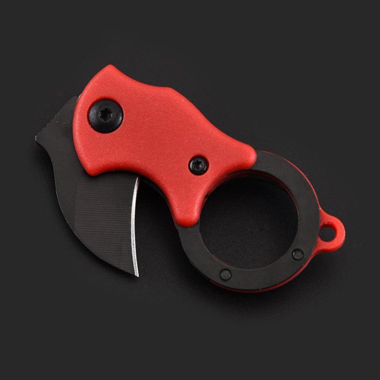 Khuyên Dùng] Karambit Nhỏ Gọn EDC - Bản V3 Nhựa ABS - Dây Đeo - Treo Chìa Khoá