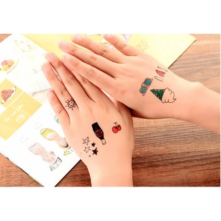 Hình xăm dán giáng sinh thánh giá 10x6cm- mua 5 tặng 1, mua 10 tặng 4