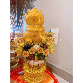 THÁP_TỎI ,THÁP NGỌC THỰC, Có đèn leg ,Chưng bàn Thờ Thần Tài ,Chưng Tết [Hàng Độc Lạ]