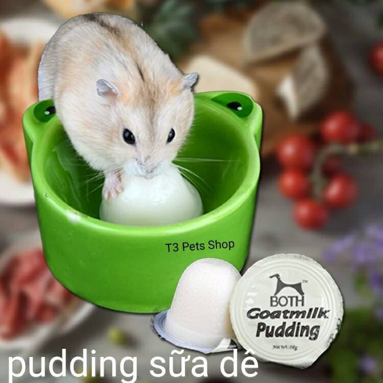 pudding sữa dê