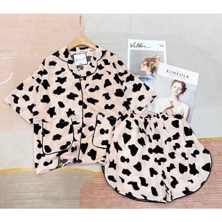 Đồ bộ, Pijama Lụa Mango LOẠI 1 Đùi