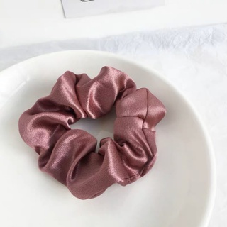 Cột tóc Hàn Quốc scrunchie tiểu thư lụa cao cấp nhiều màu LALAKA