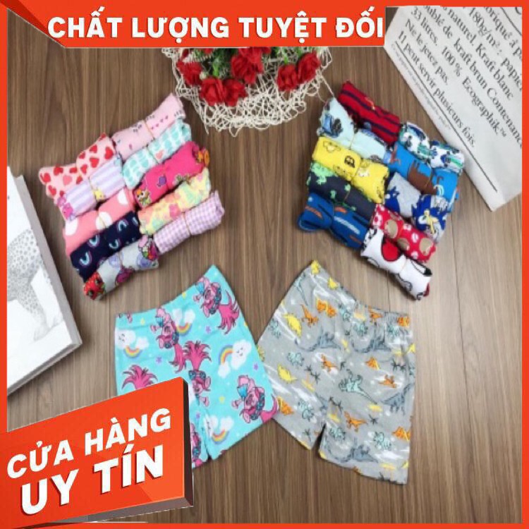 COMBO 10 QUẦN CHỤC BOZIP MÙA HÈ CHO BÉ TRAI/GÁI - Hàng nhập khẩu