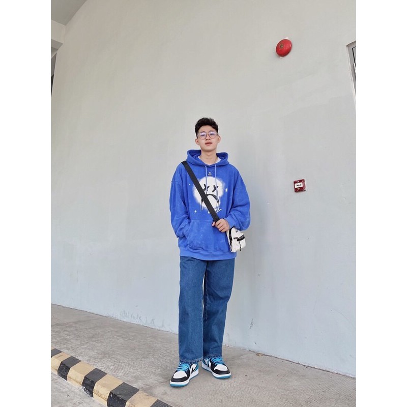 [Mã SKAMA06 giảm 8% tối đa 50K đơn 250K] ÁO HOODIE WASH MÀU XANH | BigBuy360 - bigbuy360.vn