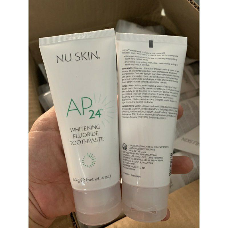 Chuyên sỉ Nuskin giá tốt Kem đánh răng AP24 xách tay