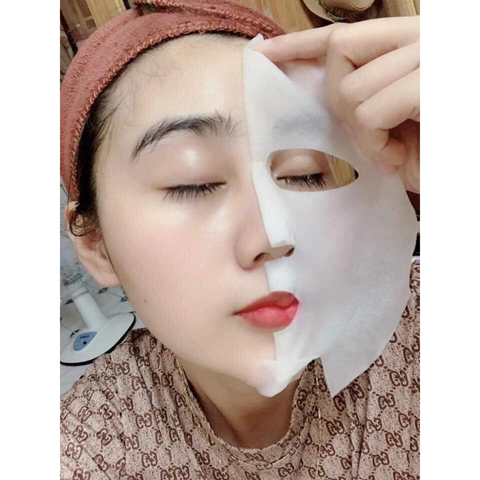 Mặt Nạ Làm Trắng, Hỗ Trợ Điều Trị Mụn, Làm Mờ Thâm Nám, Chống Nhăn Multi Peptide Placenta Mask Hàn Quốc