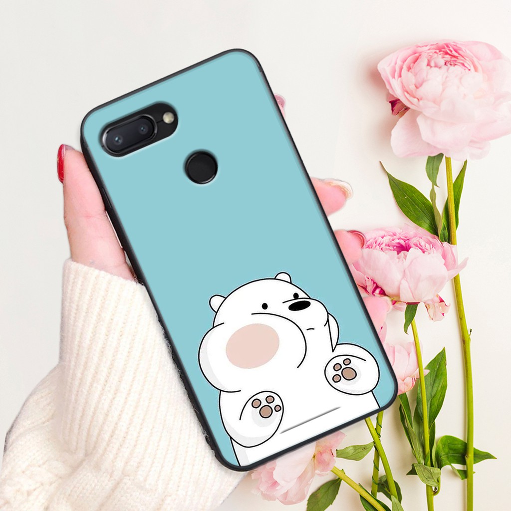 Ốp lưng điện thoại XIAOMI REDMI 6 - 6A in hình we are bears- Doremistorevn