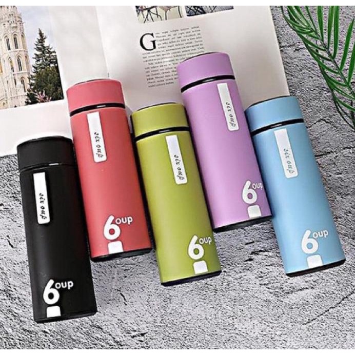 Bình nước thủy tinh 2 lớp 6oup 450ml