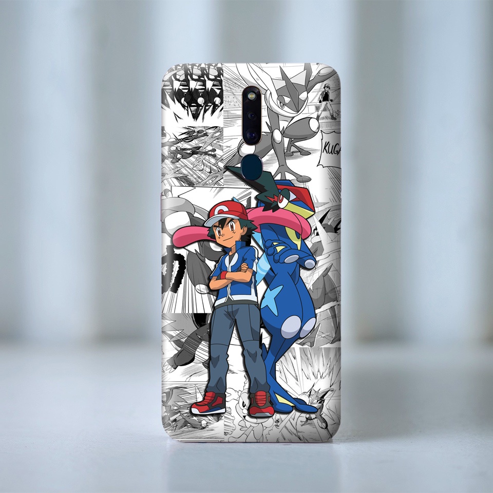 Miếng Dán Skin Điện Thoại In Hình Pokemon Dán Lưng Greninja Cho Iphone 7/ 8/ X/ XS/ 11/ 11 Pro Max Và Dòng Máy Android