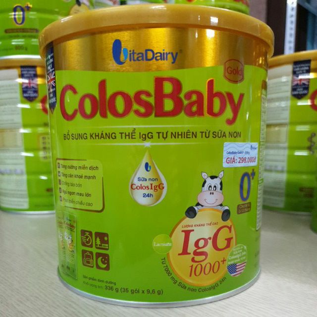 Sữa bột ColosBaby Gold 0+ Dạng Gói Tiện Lợi giá lẻ 1 gói