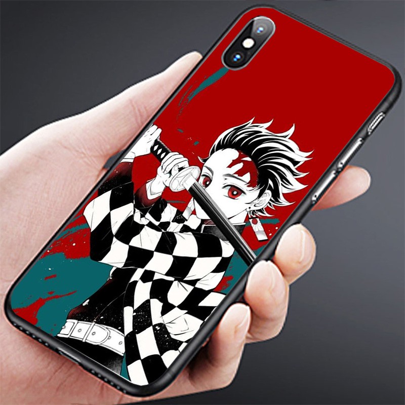 Meizu Meilan Mblu E2 E3 Metal MX4 Pro Note 2 3 5 6 Printed Shell Black soft Phone case Kimetsu no Yaiba Demon Slayer Kamado Tanjirou