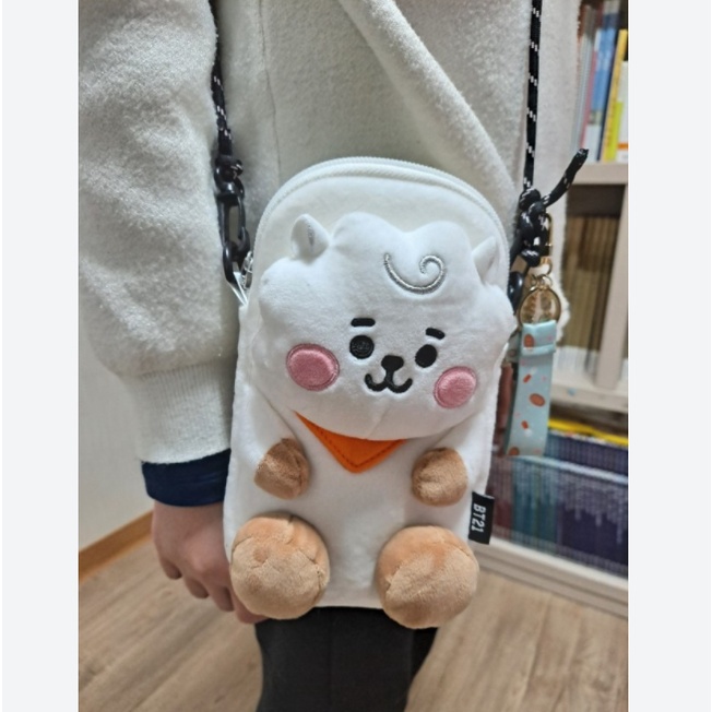 Túi đeo chéo hình búp bê BTS BT21 dễ thương