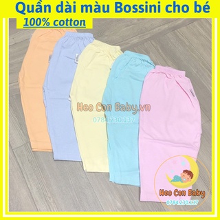 Quần dài màu Bossini cho bé sơ sinh / Quần thun màu cho bé