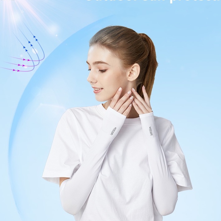 Set 2 Găng Tay Chống Tia Uv Thời Trang Hàn Quốc Cho Nam Nữ
