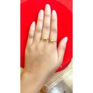 Nhẫn 1 bi vàng non không phai màu rẻ quá