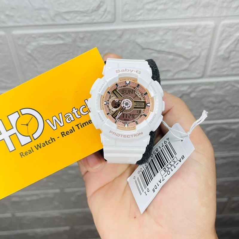 Đồng hồ casio nữ baby G Ba-110-7a1 chính hãng new fullbox