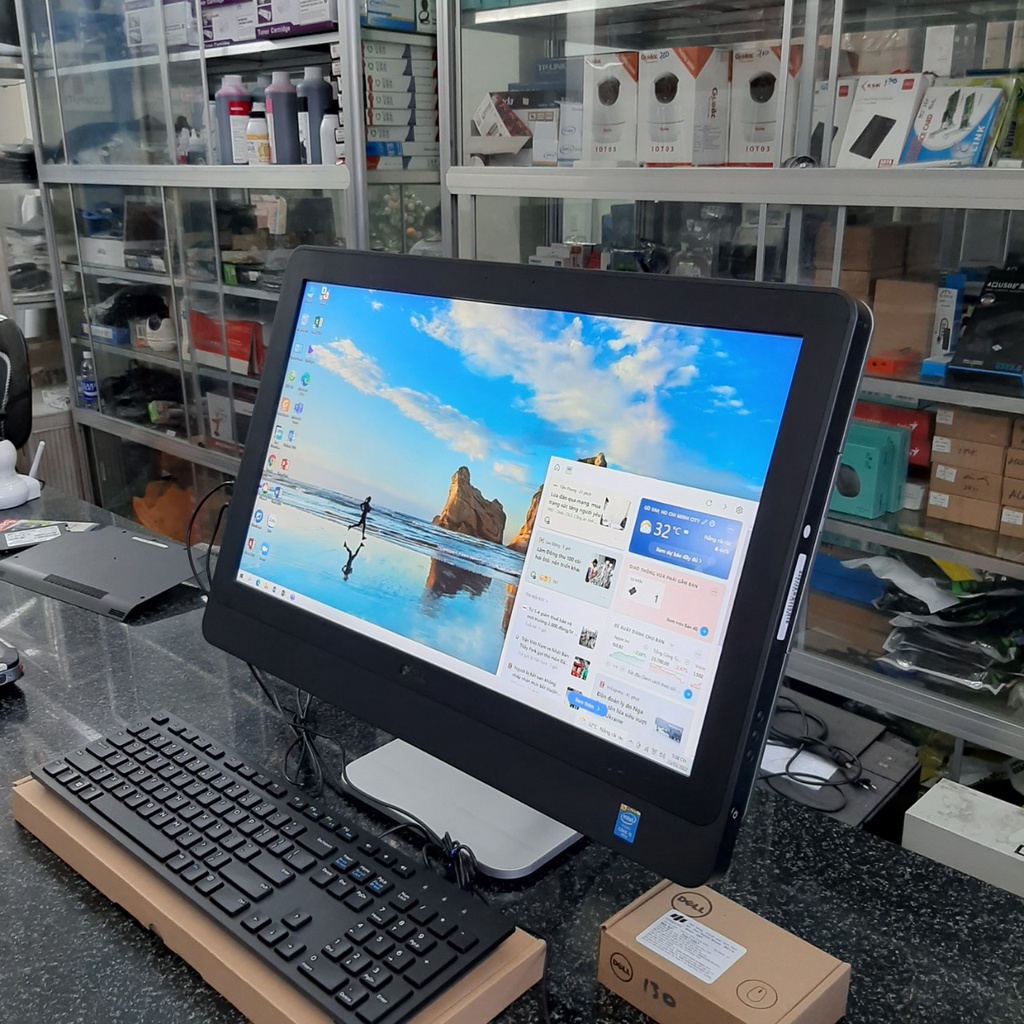 Máy tính All in one Dell 9020 : i7 4770 8G 240G SSD LCD 23 inch Full HD | BigBuy360 - bigbuy360.vn