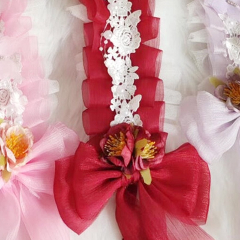 Cài Tóc Hình Hoa Phong Cách Lolita Xinh Xắn Cho Nữ