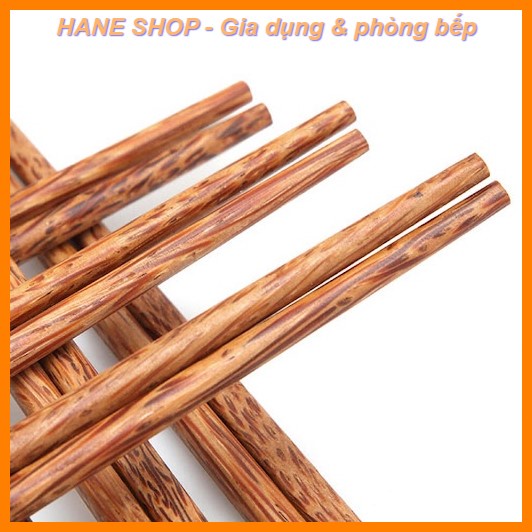 Set 10 đổi đũa gỗ dừa Thành Nhân - Hàng VN chất lượng cao
