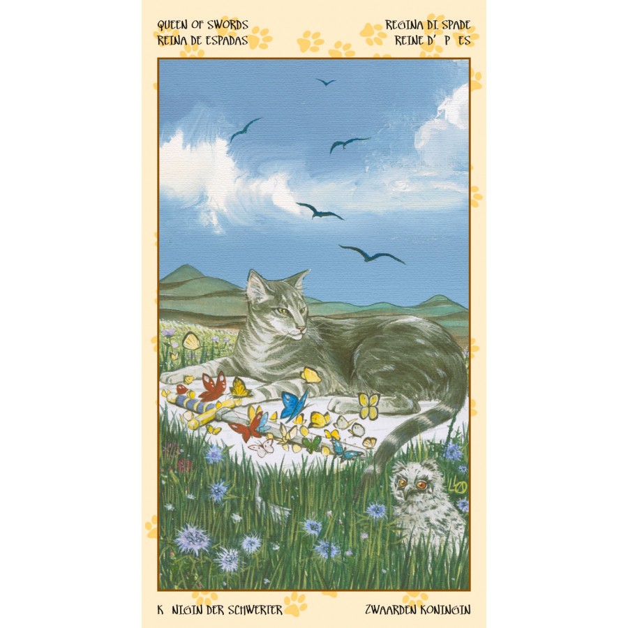 Bộ Bài Tarot of Pagan Cats (Mystic House Tarot Shop)