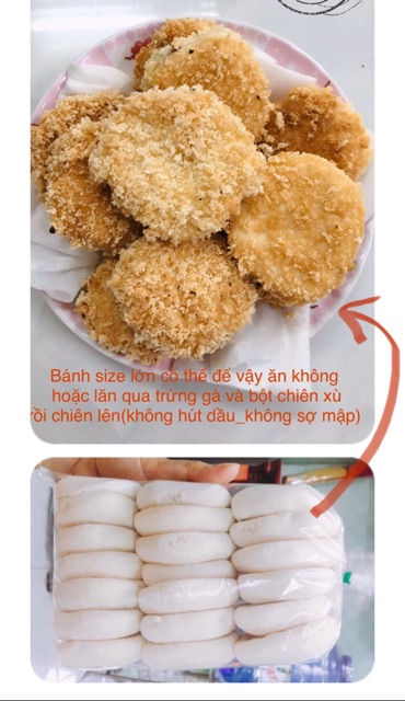 bánh bao sữa size to 1 bịch tận 20 cái bánh lớn